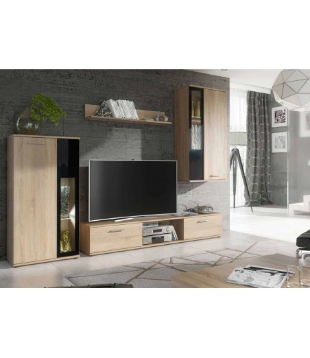 Meuble TV de Salon Design Beige